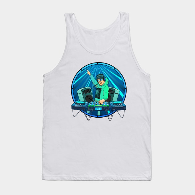 Dj Tank Top by vanpaul54